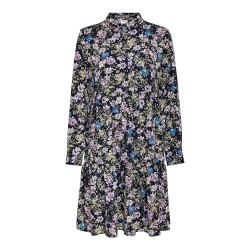 рокля,дамски,поли,и,рокли,jdy,piper,aop,dress,multicolor,(black,iris,aop,purple,parisian,blue,flowers)