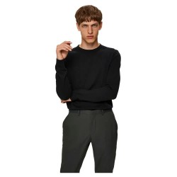 блуза,мъжки,пуловери,selected,berg,sweater,black,(black)