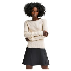 блуза,дамски,пуловери,дамски,плетени,дрехи,selected,amelia,sweater,sandshell,(beige)