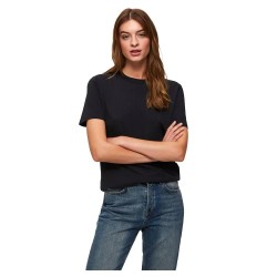 тениска,дамски,тениски,selected,my,perfect,box,cut,short,sleeve,t,shirt,black