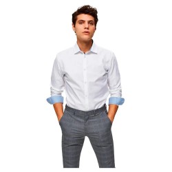 риза,с,дълъг,ръкав,мъжки,ризи,selected,slim,new,mark,long,sleeve,shirt,bright,white,(white)