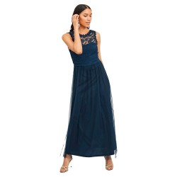 дамска,рокля,дамски,поли,и,рокли,vila,lynnea,sleeveless,maxi,dress,blue