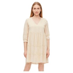 рокля,дамски,поли,и,рокли,object,geillis,3,4,sleeve,dress,beige,(sandshell,23034476,sandshell)
