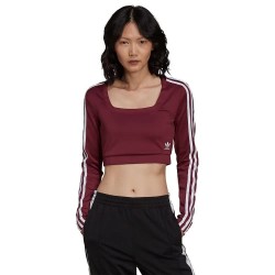 фланелка,с,дълъг,ръкав,дамски,топове,adidas,originals,h37770,long,sleeve,top,red,(victory,crimson)