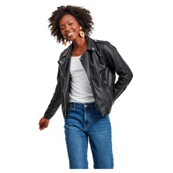 Яке Vila Cara Coated jacket - Black (Black) яке,дамски,якета,и,палта,vila,cara,coated,jacket,black,(black)