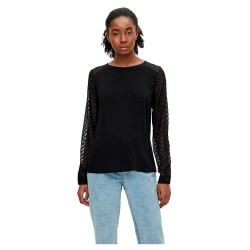 тениска,дамски,тениски,object,zoe,long,sleeve,t,shirt,black