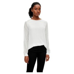 тениска,дамски,тениски,object,zoe,long,sleeve,t,shirt,white,(gardenia)