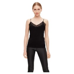 тениска,дамски,тениски,object,leena,new,lace,sleeveless,t,shirt,black,(black)