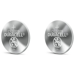батерии,duracell,dl2025,lithium,battery,2,units,silver,(black,brown)