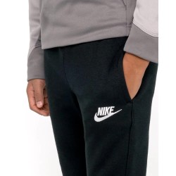 Панталони Nike Club Fleece Rib Cuffed pants - Black (Black) панталони,мъжки,панталони,дамски,панталони,nike,club,fleece,rib,cuffed,pants,black,(black)