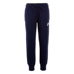 Панталони Nike Club Fleece Rib Cuffed pants - Blue (Midnight Navy) панталони,мъжки,панталони,дамски,панталони,nike,club,fleece,rib,cuffed,pants,blue,(midnight,navy)