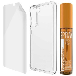 други,аксесоари,panzerglass,samsung,s21,hygiene,pack,antibacterial,clear,(orange,clear)