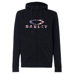 блуза,мъжки,пуловери,oakley,bark,2.0,full,zip,sweatshirt,black,(black,american,flag)