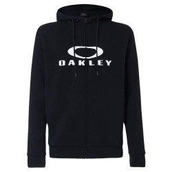 блуза,мъжки,пуловери,oakley,bark,2.0,full,zip,sweatshirt,black,white,(black)