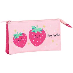канцеларски,принадлежности,safta,blackfit8,berry,brilliant,pencil,case,pink,(multicolor)