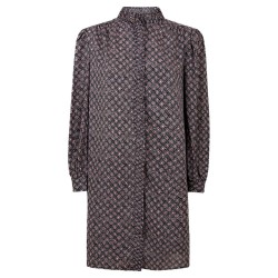 дамска,рокля,дамски,поли,и,рокли,pepe,jeans,nora,long,sleeve,dress,black