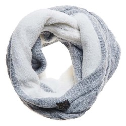 шал,ръкавици,шапки,и,шалове,superdry,tweed,cable,scarf,mid,grey,tweed,(grey)
