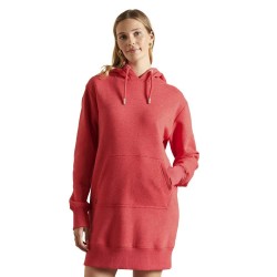 рокля,дамски,поли,и,рокли,superdry,vintage,logo,embroidered,dress,papaya,marl,(red)