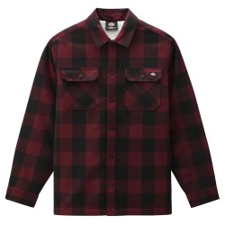 риза,с,дълъг,ръкав,мъжки,ризи,dickies,sherpa,sacramento,long,sleeve,shirt,red,(maroon)