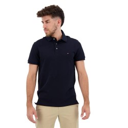 мъжки,блузи,с,яка,tommy,hilfiger,1985,slim,short,sleeve,polo,desert,sky,(blue)