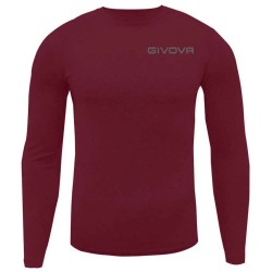 Givova Corpus 3 long sleeve base layer - Red (Burgundy) детско,бельо,givova,corpus,3,long,sleeve,base,layer,red,(burgundy)