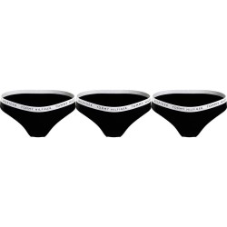 дамско,бельо,дамски,бикини,и,танкини,tommy,hilfiger,cotton,panties,3,units,black,(black,black)