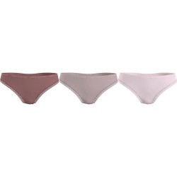 дамско,бельо,дамски,бикини,и,танкини,tommy,hilfiger,microfiber,thong,3,units,multicolor