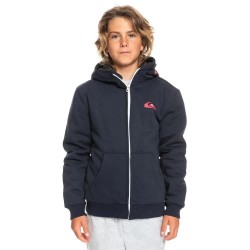 блуза,детски,блузи,quiksilver,best,wave,sherpa,full,zip,sweatshirt,blue