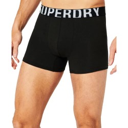 боксерки,мъжко,бельо,superdry,dual,logo,boxers,2,units,black,(black,optic)