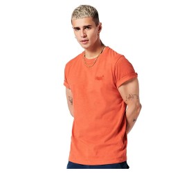 Тениска Superdry Vintage Logo Embroidered short sleeve T-shirt - Orange (Rust Orange Marl) тениска,мъжки,тениски,дамски,тениски,superdry,vintage,logo,embroidered,short,sleeve,t,shirt,orange,(rust,orange,marl)
