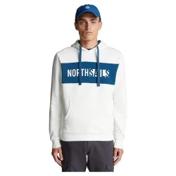 суичър,мъжки,пуловери,north,sails,organic,fleece,hoodie,white,(marshmallow)