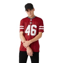 тениска,мъжки,тениски,new,era,nfl,oversized,san,francisco,49ers,short,sleeve,t,shirt,red