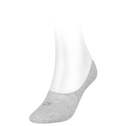 чорапи,дамски,чорапи,calvin,klein,footie,mid,cut,crystal,logo,socks,light,grey,melange,(grey)