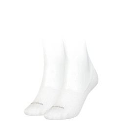 чорапи,дамски,чорапи,calvin,klein,footie,mid,cut,socks,2,pairs,white