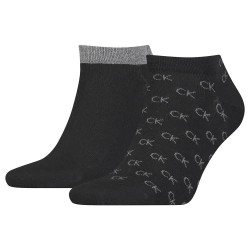чорапи,мъжки,чорапи,calvin,klein,sneaker,all,over,logo,socks,2,pairs,black