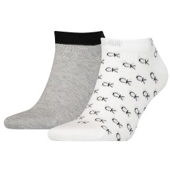 чорапи,мъжки,чорапи,calvin,klein,sneaker,all,over,logo,socks,2,pairs,white