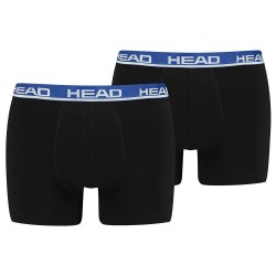боксерки,мъжко,бельо,head,basic,boxers,2,units,black,blue,(black)