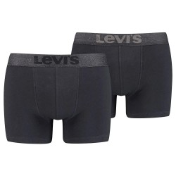 боксерки,мъжко,бельо,levi´s,®,vintage,heather,cotton,boxers,2,units,black
