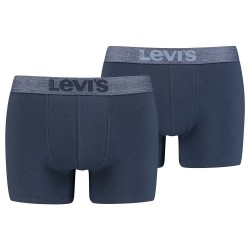 боксерки,мъжко,бельо,levi´s,®,vintage,heather,cotton,boxers,2,units,mood,indigo,(blue)
