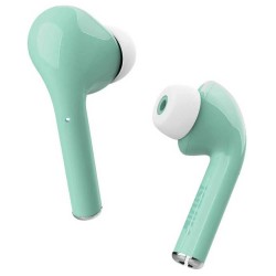 слушалки,слушалки,trust,nika,touch,bluetooth,wireless,earphones,green,(turquoise)