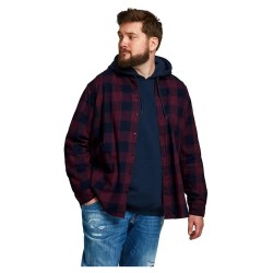 риза,с,дълъг,ръкав,мъжки,ризи,jack,&,jones,gingham,twill,long,sleeve,shirt,blue,(port,royale)