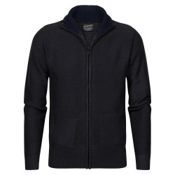 блуза,мъжки,пуловери,petrol,industries,full,zip,sweater,grey,(raven,grey)