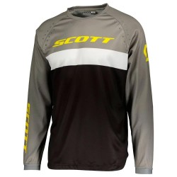 блуза,с,дълъг,ръкав,мъжки,тениски,дамски,тениски,scott,350,swap,evo,long,sleeve,jersey,black,grey,(black,grey)