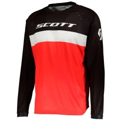Блуза с дълъг ръкав Scott 350 Swap EVO long sleeve jersey - Red (Red / Black) блуза,с,дълъг,ръкав,мъжки,тениски,дамски,тениски,scott,350,swap,evo,long,sleeve,jersey,red,(red,black)