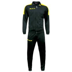 Анцуг Givova Revolution tracksuit - Black (Black / Yellow) анцуг,детски,анцузи,givova,revolution,tracksuit,black,(black,yellow)