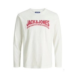 тениска,мъжки,тениски,jack,&,jones,long,sleeve,t,shirt,white,(white)