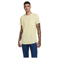 тениска,мъжки,тениски,jack,&,jones,short,sleeve,t,shirt,yellow,(yellow)