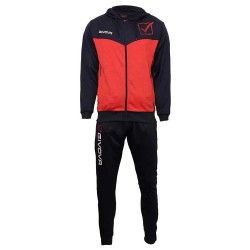 анцуг,мъжки,анцузи,givova,visa,melange,tracksuit,red,black,(blue,red)