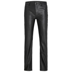 панталони,дамски,панталони,jack,&,jones,kenya,straight,faux,leat,jjxx,high,waist,pants,black