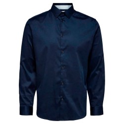 риза,с,дълъг,ръкав,мъжки,ризи,selected,flex,park,slim,long,sleeve,shirt,dark,sapphire,(blue)